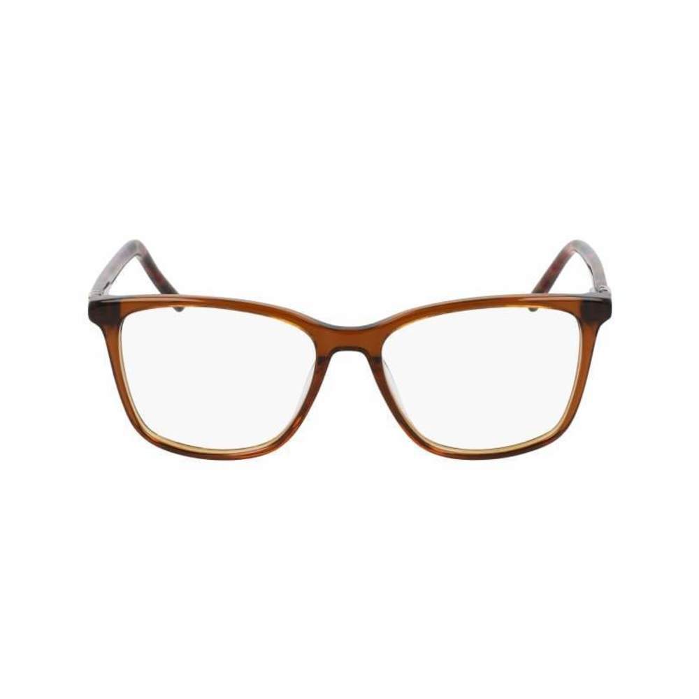 Marchon NYC M 5024 N Eyeglasses 205 Crystal Brown Tortoise 51mm